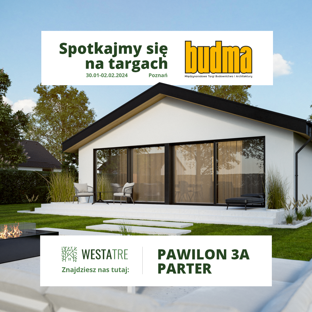 targi budma poznań 2024 westatre domy modułowe